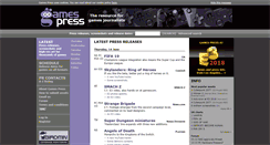 Desktop Screenshot of gamespress.com